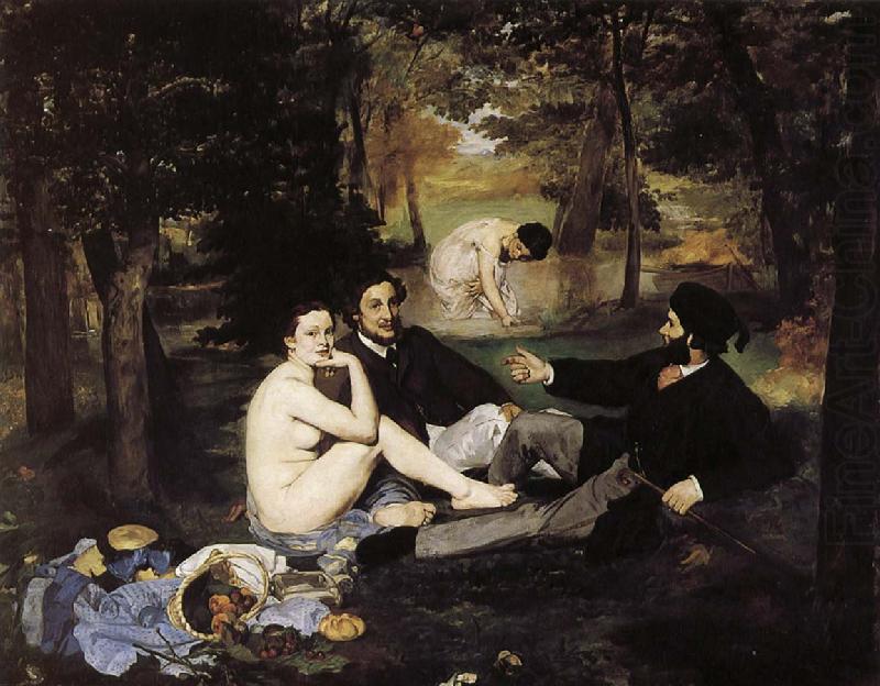 Grass lunch, Edouard Manet